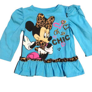 Disney “Minnie Mouse” Ruffle Tee
